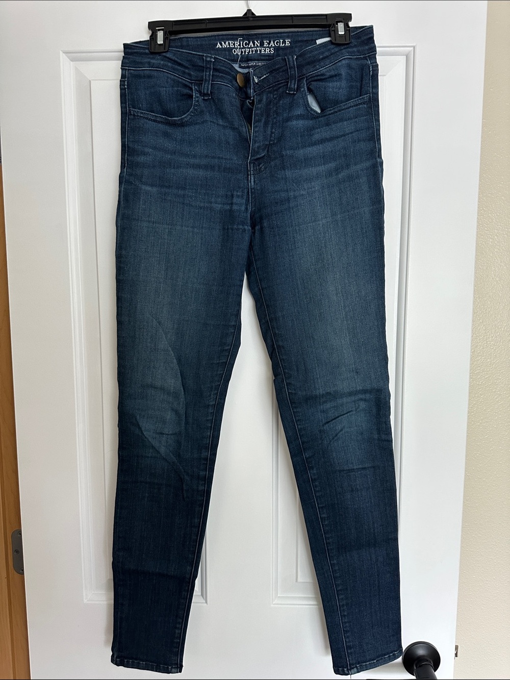American Eagle Outfitters Women’s Skinny Jeans - Dark Blue Wash